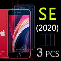 Защитное стекло для Apple iPhone SE 2020, Защита экрана для iPhone s, e 2020se, iphonese 2, защитная пленка, закаленное стекло, защита 9H, 3 шт.SE 2022 iPhone 12 13 Pro Max mini 4000957605776