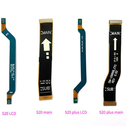 Для Samsung Galaxy S20 S21 S22 Plus ультра материнская плата разъем ЖК-дисплей USB гибкий кабель 4000979773639