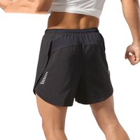 Мужские быстросохнущие свободные шорты для бега, уличные спортивные тренировочные трусы, светоотражающие шорты для фитнеса и бега, шорты для марафона с пользовательским логотипом 4001006765681