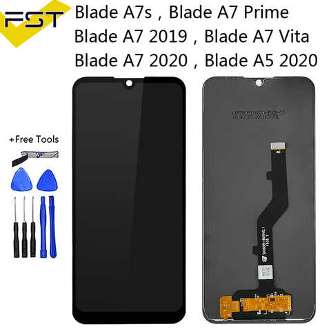 ЖК-дисплей для ZTE Blade A5 A7 2020, сенсорный экран, дигитайзер Com для ZTE Blade A7s, A7010, A7S 2020, A7020, ЖК-сенсор A7 2019, A7000 4001007253249
