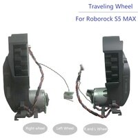 Новое колесо для пылесоса Roborock S5 MAX, запасные части для S50 MAX, S55 MAX, правое и левое дорожное колесо, S6 Pure 4001016292499