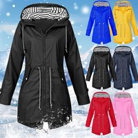 Sfit женский плащ, переходная куртка, закат, длинный, осень, зима, дождевик, походная куртка, для улицы, кемпинга, ветрозащитная куртка, пальто 4001021936882