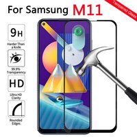 Для Samsung M 11 полное покрытие закаленное стекло для Samsung Galaxy M11 2020 SM-M115F/DS M115 6,4 "Защита для экрана Защитная пленка 9h 4001027926143