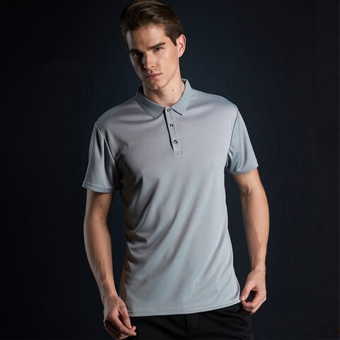 Летняя Классическая рубашка-поло, Мужская быстросохнущая футболка с коротким рукавом, дышащая рубашка, мужская рубашка поло, мужские майки для гольфа, тенниса 4XL 4001030102533