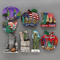Магнитная туристическая Статуя Свободы, Таймс-сквер атлантик, Нью-Йорк 4001033014174