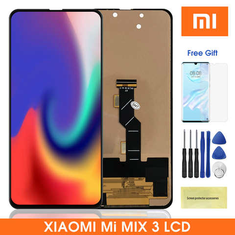 ЖК-дисплей Mix3 для Xiaomi Mi Mix3, ЖК-дисплей, сенсорный экран, дигитайзер, в сборе, для Xiaomi Mi Mix 3, MiMix3, ЖК-дисплеи 4001038556177
