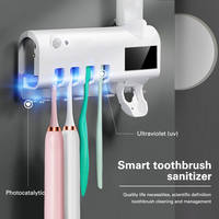 Дезинфицирующее средство для зубной щетки с солнечной энергией, не требует зарядки, чистящее хранилище для ванной, держатель для зубной пасты, дезинфицирующее средство 4001052784341