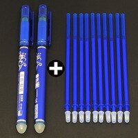 Стирающаяся шариковая ручка с черными и синими чернилами, 1-2 шт. 4001061177725