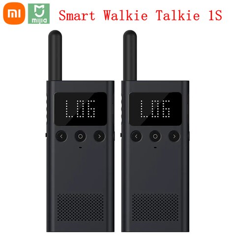 Умная рация Xiaomi Mijia Walkie Talkie 1S с FM-радио, управление через приложение, портативная, пластик 4001081339141