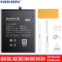 Аккумулятор NOHON для Xiaomi Mi 5 8 Pro Lite 9 SE BM3J BM4J BM22 BN57 BN61 Redmi S2 3 Pro POCO F1 X3 NFC Note 5A Pro 3 8Pro 4001084054419