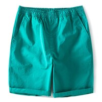 Легкие летние Базовые Женские шорты, классические женские свободные хлопковые повседневные шорты с широкими штанинами для женщин 4001103381357
