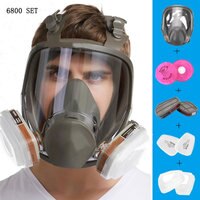 Противотуманная 6800 Пылезащитная газовая маска респиратор промышленное распыление краски безопасный рабочий фильтр Защита от формальдегида замена 3M 4001114465657