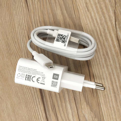 Новинка 10 Вт Зарядное устройство 5V2A EU адаптер питания 80 см кабель Micro USB для Xiaomi Redmi 9A 7 7A 6 5 S2 6A 5A 4A 4X Note 6 pro plus 5 4 4001127590524