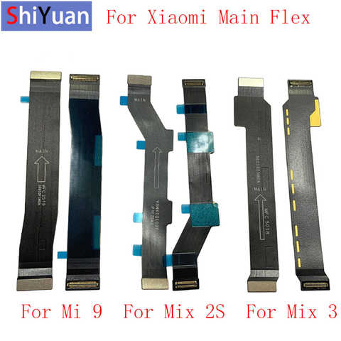 Основной ЖК-дисплей подключение материнской платы гибкий кабель запасные части для Xiaomi Mi 9 Mi 8 Mi 6 Mix 2S Mix 3 Max 2 MAX 3 A2 4001133816704