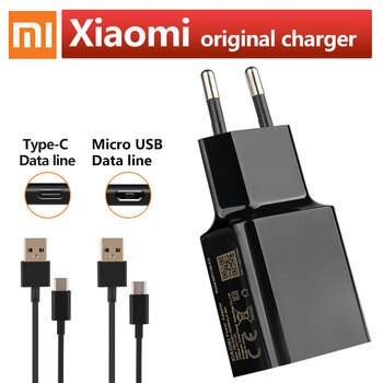 Оригинальное зарядное устройство Xiaomi 5V 2A Mirco USB Type-C кабель для Xiaomi Redmi 3S 3X Note 3 PRO Redmi 8 8A 6A Mi9 Mi 8 6 5S зарядное устройство Mix3 4001135811082