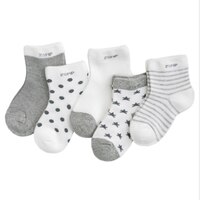 5 парт/лот носки для новорожденных утепленные Мультяшные удобные хлопковые носки для новорожденных детские носки для мальчиков 0-2 дюймов аксессуары для детей 4001136660174