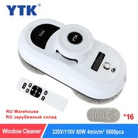 YTK бытовой робот-пылесос для уборки окон, Электрический интеллектуальный пульт дистанционного управления, очиститель окон, робот, стеклоочиститель 4001156238456