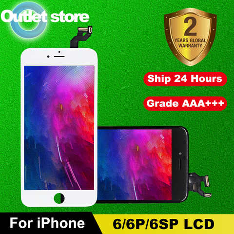 ЖК-дисплей AAA +++ для iPhone SE 6 6S, ЖК-экран с идеальным 3D дигитайзером сенсорного экрана в сборе для 6Plus 6S 7 8 Plus, дисплей 4001157282604