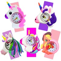 Часы наручные Детские кварцевые с пони, на браслете 4001157569764