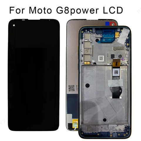 Оригинальный Новый протестированный ЖК-дисплей 6,4 дюйма для Motorola Moto G8 Power, сенсорный стеклянный дигитайзер в сборе, мощность G8, ЖК-дисплей 4001184099982