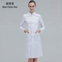 Лабораторная одежда, лабораторные пальто, приталенный, разноцветный халат, Женский скраб, клиническая униформа 4001188714448