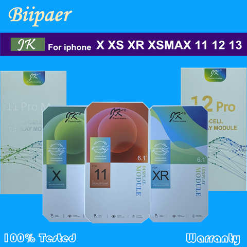ЖК-дисплей JK Incell OLED Pantalla для iphoneX XS ЖК-дисплей дигитайзер для iPhone X XSMAX 11 Pro 12 Pro 13 14 14Plus 4001195813935