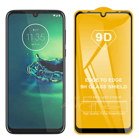 Для Motorola Moto G8 G7 Plus P30 Play Note One Power 9D полное клеевое Покрытие Закаленное стекло пленка защита экрана 4001196292049