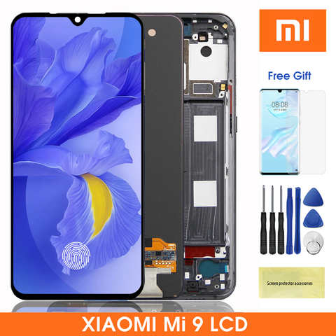 ЖК-дисплей 6,39 дюйма Super Amoled Mi9 для Xiaomi Mi 9, ЖК-дисплей с сенсорным экраном, дигитайзер в сборе для ЖК-дисплеев Xiaomi9 M1902F1G 4001203110134