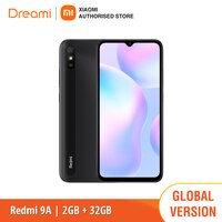 Глобальная версия Xiaomi Redmi 9A 32 ГБ ПЗУ 2 ГБ оперативной памяти (Совершенно Новый / Запечатанный) Redmi9 Смартфон Redmi9A Мобильный телефон Сотовый 4001203770061
