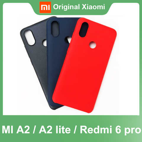 Оригинальный чехол для Xiaomi Mi A2 MI A2 Lite / Redmi 6 Pro / MI 6X, задняя крышка, чехол для смартфона A 2, защитный чехол 5,99 дюйма, 5,84 дюйма 4001212819512