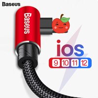 Кабель Baseus USB-Type-C/Lightning, нейлоновый, 1м/2м, цвет в ассортименте. 4001226793599