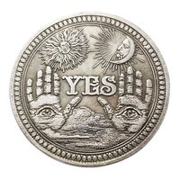 Коллекционная монета, бронзовая, 1 шт., да, нет, сувенирная 4001230711917