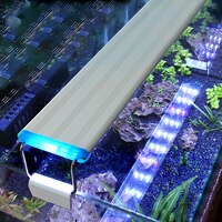 Светодиодный светильник для аквариума, супер тонсветильник водонепроницаемая лампа с зажимом для выращивания водных растений, сисветодиодный цвета, 18-58 см 4001230725712