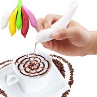 Электрическая ручка для латте, креативная ручка для кофе, торта, ручка для специй, украшения торта, ручка для вырезания кофе, инструменты для выпечки кондитерских изделий 4001233730893