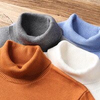 2022 новый осенне-зимний мужской теплый свитер высокого качества, Модный повседневный удобный пуловер, толстый свитер, мужской бренд 4001238163541