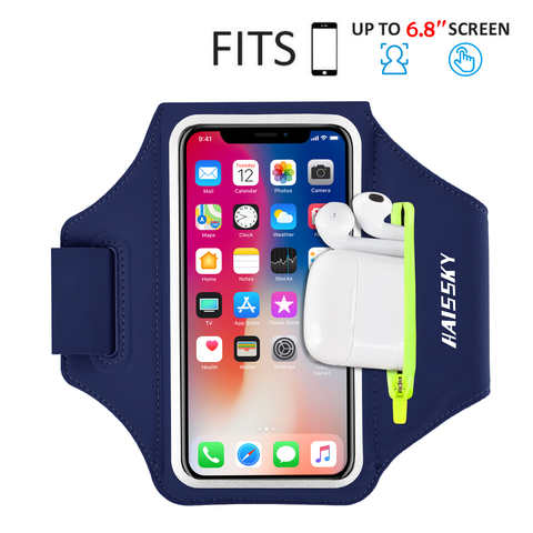 Чехол для телефона для iPhone 12 11 Pro Max Xs Max 7 8 Plus Airpods Pro, сумка для Samsung S21 S20 S20 + S10, спортивные нарукавники 4001238875410