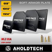 Aholdtech NIJ IIIA 3A мягкие пуленепробиваемые пластины баллистический жилет пуленепробиваемый рюкзак баллистическая доска большие пластины 6x 8 10 x12 11x14 4001239162312