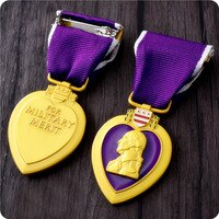 Военный заказ пурпурного сердца, военная медаль США 4001241404007