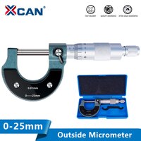 Штангенциркуль XCAN 0-25 мм 0,01 мм, металлический микрометр для измерения Калибр для точного измерения штангенциркуль, измерительные инструменты 4001249330455