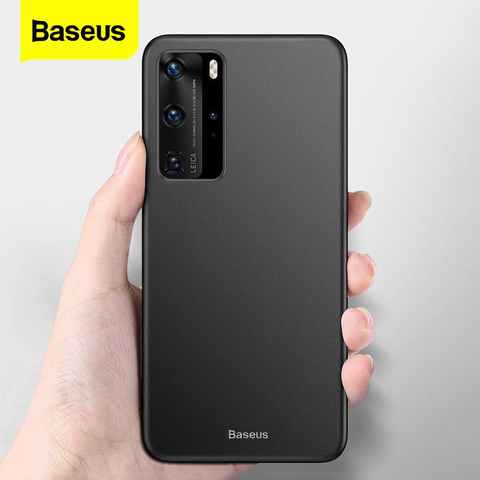 Чехол Baseus для Huawei P40 Pro Plus, P40, матовый, прозрачный, противоударный 4001253218333