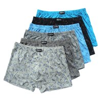5 шт./партия, мужские хлопковые трусы-боксеры, 110 кг 4001255593937