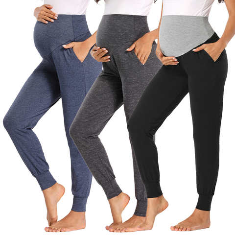 Штаны спортивные женские для беременных, очень мягкие, с карманами 4001259626107