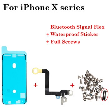 1 компл. Для iPhone X XR XS MAX NFC камера зажим Bluetooth + винты + Водонепроницаемая наклейка сигнальная антенна гибкий кабель Замена патронов 4001264210383