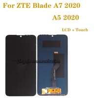 Оригинальный дисплей для ZTE BLADE A7 2020, ЖК-дисплей кодирующий преобразователь сенсорного экрана в сборе, для ZTE BLADE A5 2020, ЖК-дисплей, запасные части 4001287924625