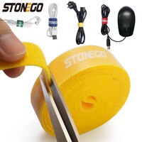 USB-устройство для сматывания кабеля STONEGO, органайзер для кабелей, держатель для проводов мыши, наушников, держатель для HDMI-шнура, бесплатное управление телефонным обручем, лента для защиты 4001288899423