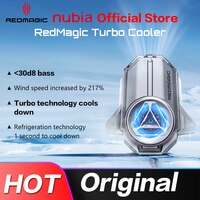 Оригинальный турбоохладитель Nubia RedMagic 7 7S Pro, вентилятор для игрового телефона RedMagic 7 Pro, охладитель с поддержкой APP Control ICE Dock wide 70-82 мм 4001296220510