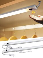 5 Вт/6 Вт/7 Вт Светодиодная подсветка под шкаф ручной переключатель подметания PIR датчик движения лампы до светодиодные лампы для шкафа для кухонных светодиодных ночных светильников 4001332651810