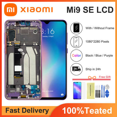 ЖК-дисплей 5,97 дюйма для Xiaomi MI 9 SE, Mi9 Se 4001340164502