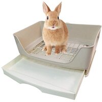 Большой Кролик туалет коробка тренажер горшок угловой поднос с ящиком поддон для животных для взрослых хомяк морская свинка хорька Galesaur кролик 4001351489340