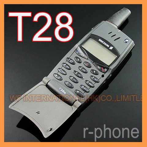 Ericsson T28 T28s мобильный телефон 2G GSM 900/1800 черный и не может использоваться в США Оригинальный разблокированный 675266131